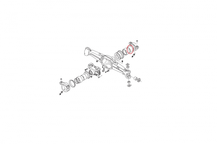 Bucsa buldoexcavator New Holland-CARRARO [2]