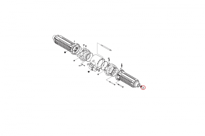 Bucsa planetara axa buldoexcavatoare Volvo-CARRARO [2]