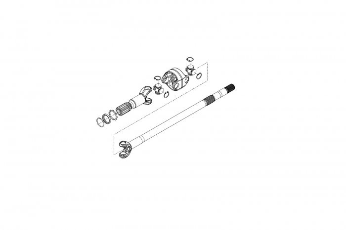 Central body for New Holland backhoe loader-CARRARO [2]