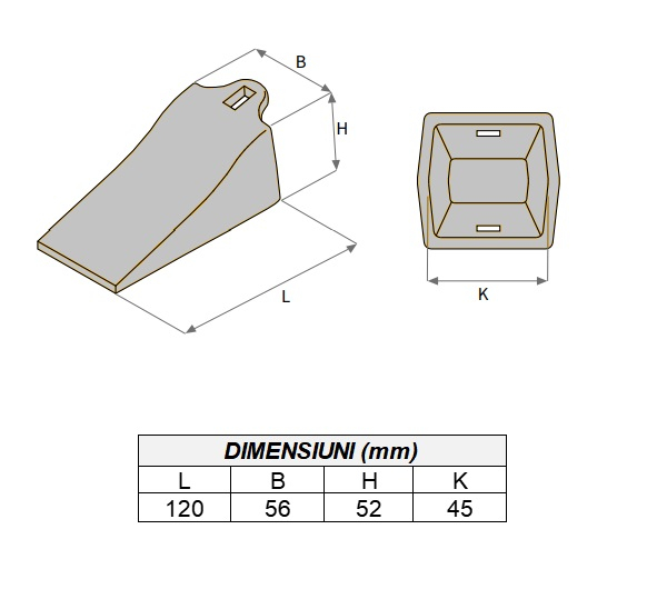 Bucket tooth 18TL-AROX [5]