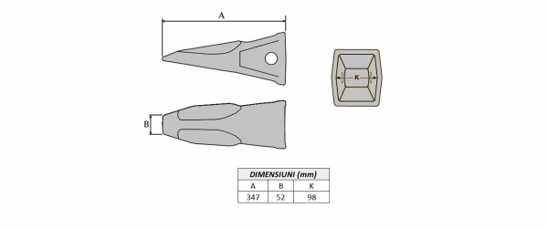 Dinte cupa 450CPE-ESCO [5]