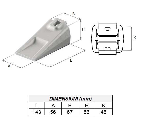 Dinte cupa E725L-AROX [5]