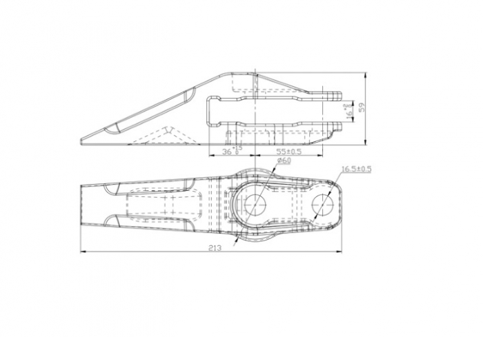 Mini excavator bucket tooth 5017005010-AROX [4]