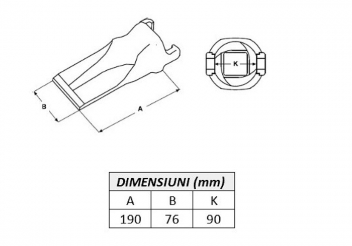 Dinte cupa V23TY-ESCO [5]