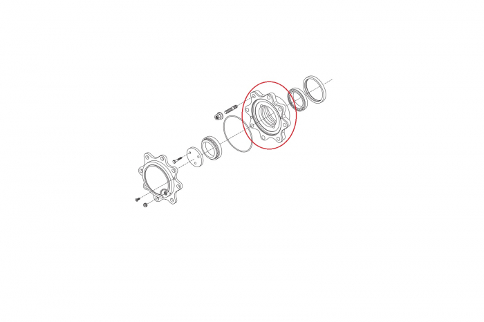 Kit butuc roata 064086-CARRARO [2]