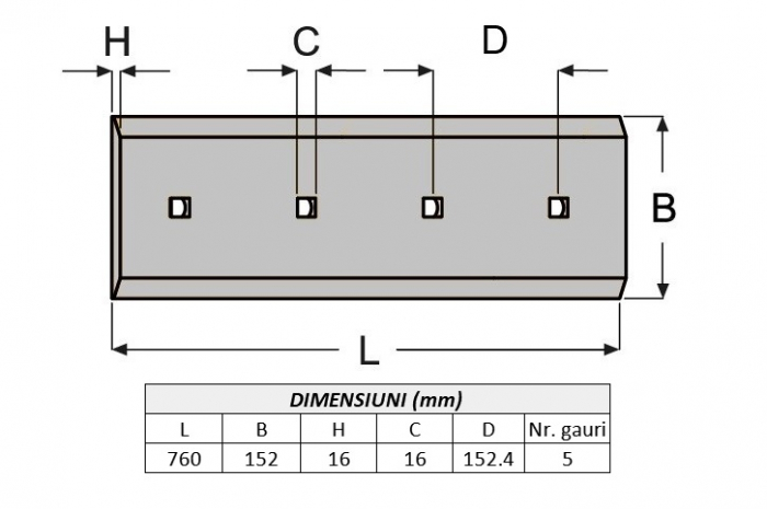 Lama de uzura 12F7031251-ITR [2]