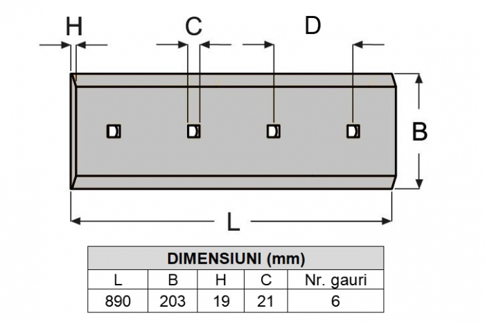 Lama de uzura 13G7261420-ITR [2]