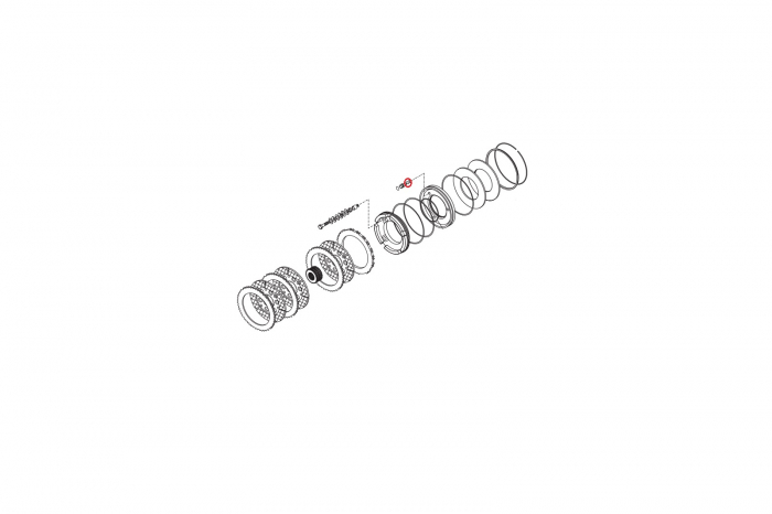 O-ring buldoexcavator Volvo-CARRARO [2]