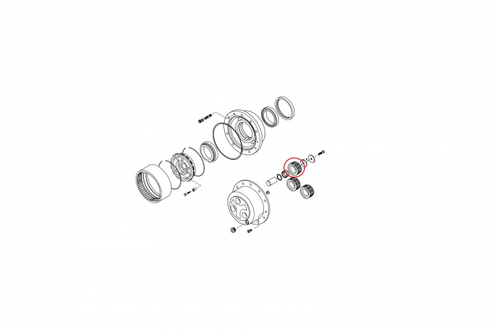 Pinion planetar 128714-CARRARO [2]