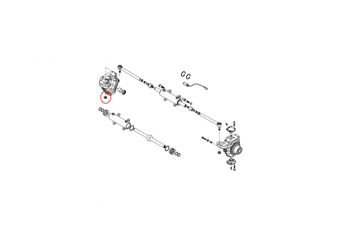 Piulita buldoexcavator New Holland-CARRARO [2]