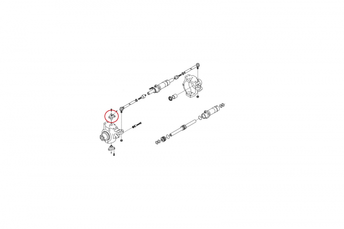 King pin for New Holland backhoe loader-CARRARO [2]