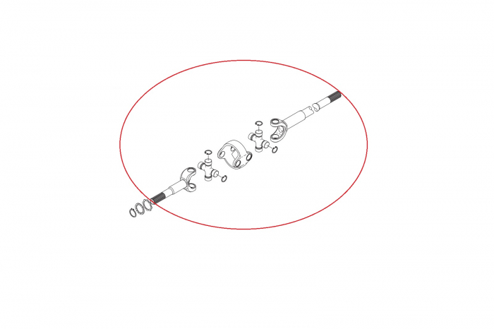 Double U-joint 149582-CARRARO [2]