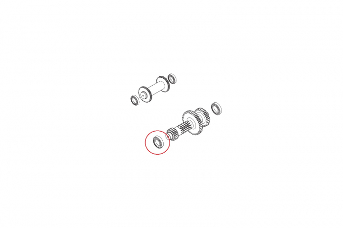 Bearing for New Holland backhoe loader-CARRARO [2]