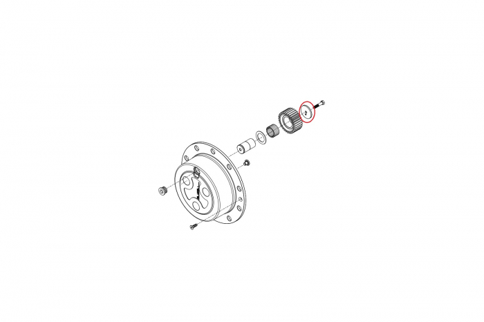 Thrust washer 644650-CARRARO [2]