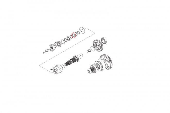 Segment buldoexcavator Komatsu-CARRARO [2]