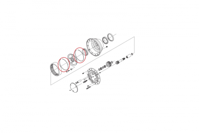 Snap ring 117107-CARRARO [2]