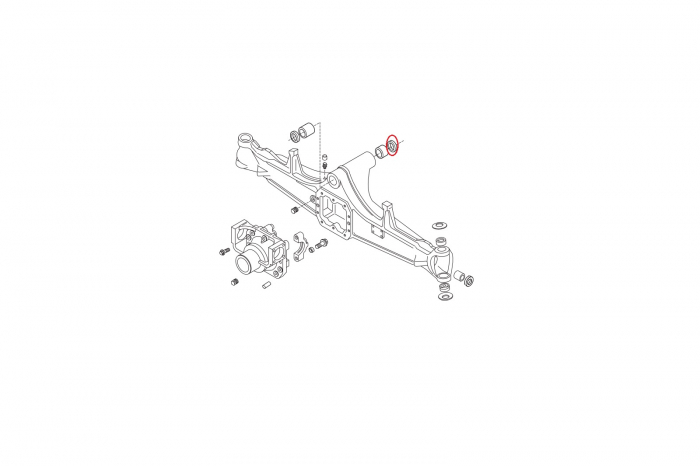 Seal ring for Volvo backhoe loader-CARRARO [2]