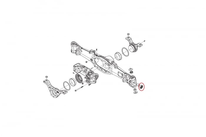 Simering planetara buldoexcavator New Holland-CARRARO [2]