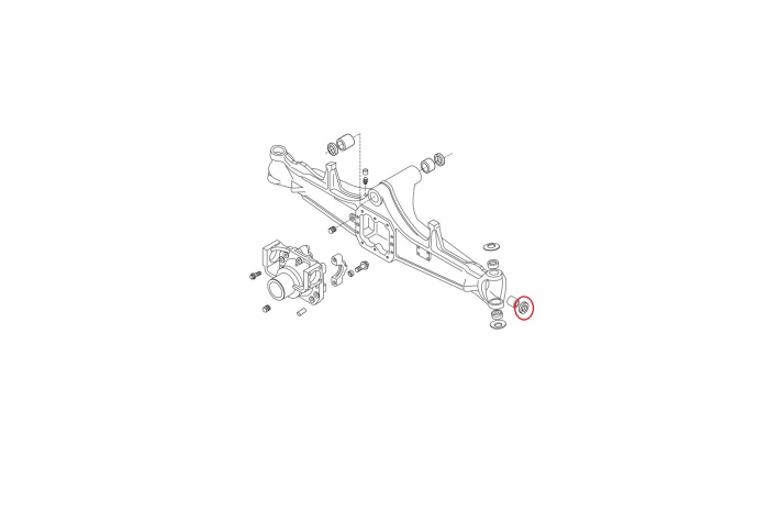 Seal ring for Volvo backhoe loader-CARRARO [2]
