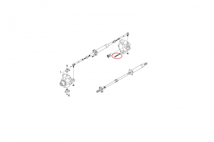 Surub buldoexcavator Komatsu-CARRARO [2]
