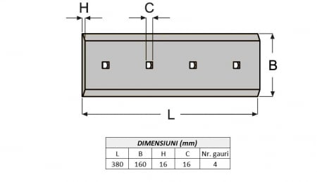 Coltar buldozer 11G7131170-ITR [1]