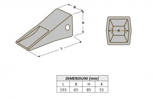 Dinte cupa 1U3252RC-ITR [3]