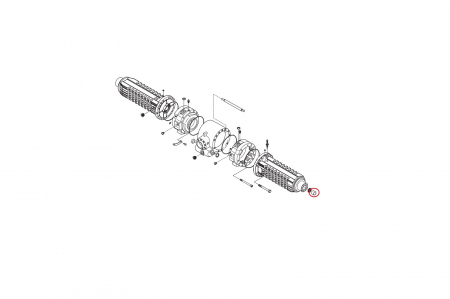 Bush for Komatsu backhoe loader-CARRARO [1]