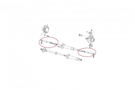 Steering arm assy 122599-CARRARO [1]