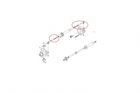 Capat de bara complet buldoexcavator New Holland-CARRARO [1]