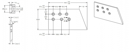Coltar buldozer 9W8875B-AROX [1]