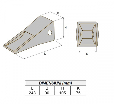 Dinte cupa 1U3352-ITR [3]