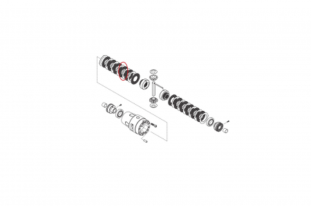 Disc diferential buldoexcavator New Holland-CARRARO [1]