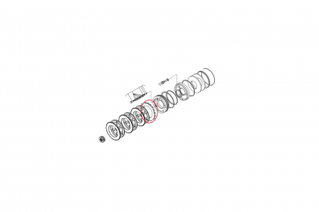 Brake disc 136644-CARRARO [1]