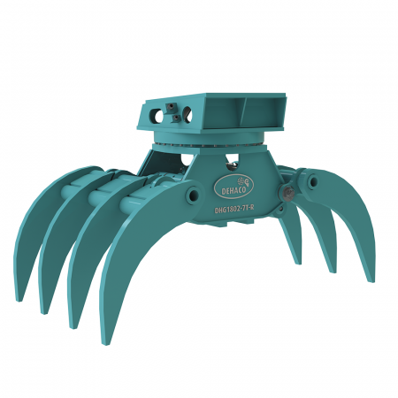 Cu rotire - Graifer lemne/cherestea cu 7 dinti DHG1802-7T-R-DEHACO