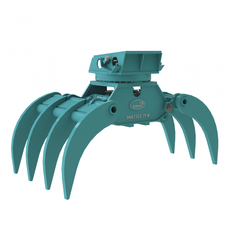 Cu rotire - Graifer lemne/cherestea cu 7 dinti DHG1202-7T-R-DEHACO