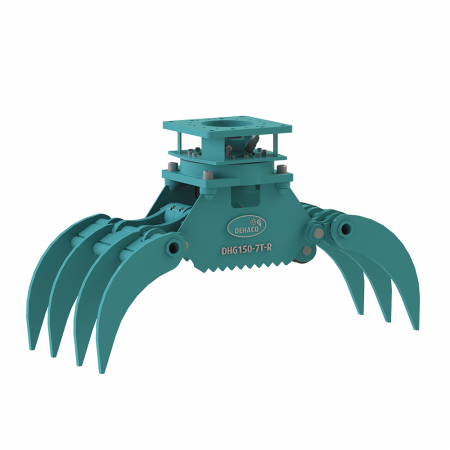 Cu rotire - Graifer lemne/cherestea cu 7 dinti DHG150-7T-R-DEHACO