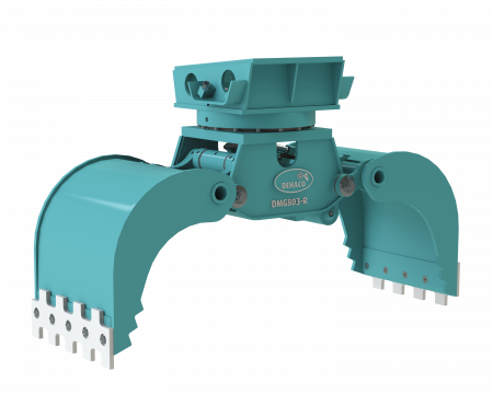 With rotation - Hydraulic multi grabs DMG803-R-DEHACO