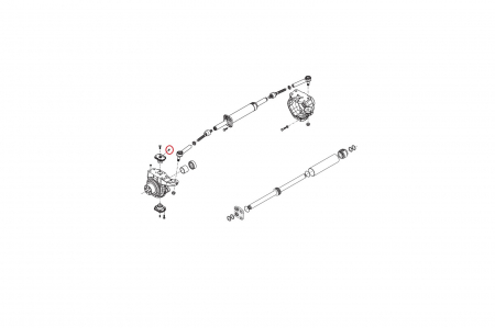 Greaser nipple M6x1 024210-CARRARO [1]
