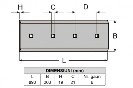 Lama de uzura 13G7261420-ITR [1]