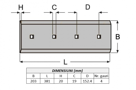 Lama de uzura 12Y7211220-ITR [1]