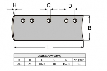 Lama de uzura 4T2244-ITR [1]