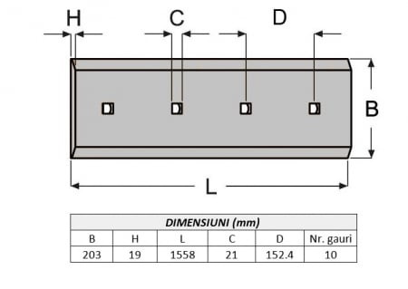 Lama de uzura 4T2315-ITR [1]