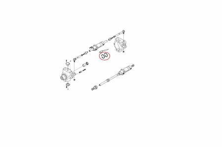 O-ring for Komatsu backhoe loader-CARRARO [1]
