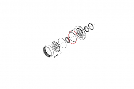 O-ring for New Holland backhoe loader-CARRARO [1]