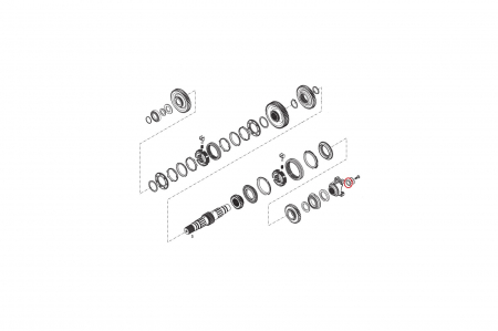 O-ring buldoexcavator New Holland-CARRARO [1]