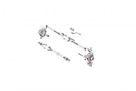 Pivot inferior buldoexcavator Komatsu-CARRARO [1]