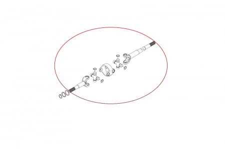 Double U-joint 149582-CARRARO [1]