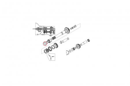 Seal ring 025230-CARRARO [1]