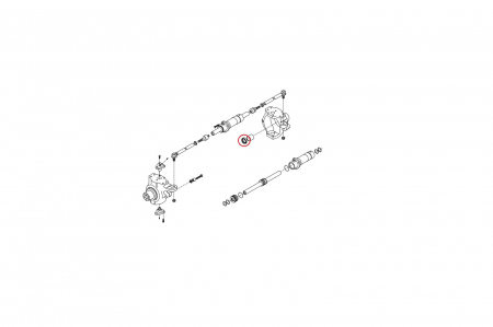 Seal ring for New Holland backhoe loader-CARRARO [1]