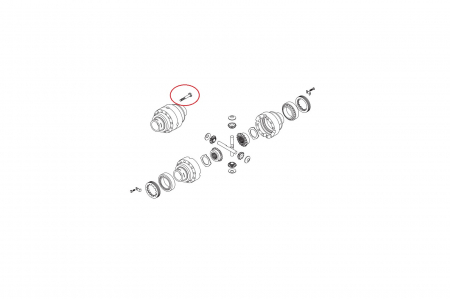 Surub buldoexcavator New Holland-CARRARO [1]